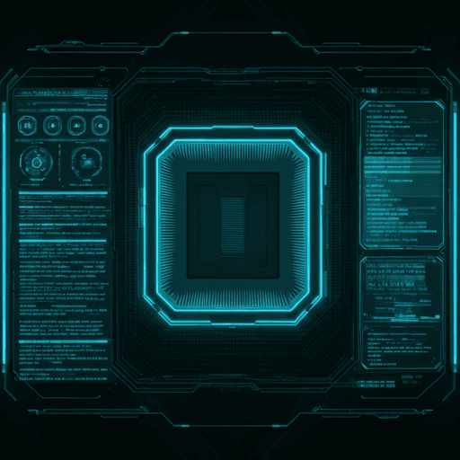 Futuristic AI Interface